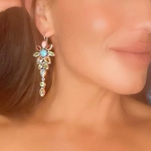 NICKY BUTLER LIMITED EDITION RAJ COLLECTION 925 Sterling Silver NB Earrings 3